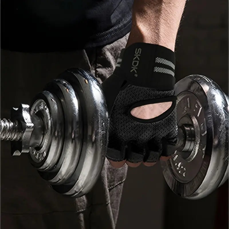 Guantes Gym con muñequera