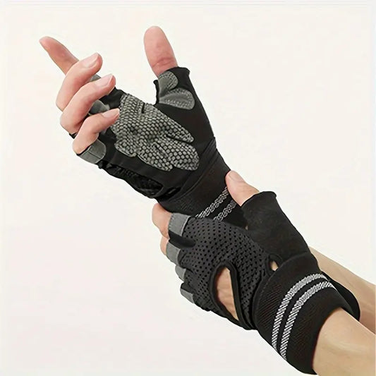 Guantes Gym con muñequera